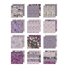 Tim Holtz Paper 12x12" - Palette Collection / Purple